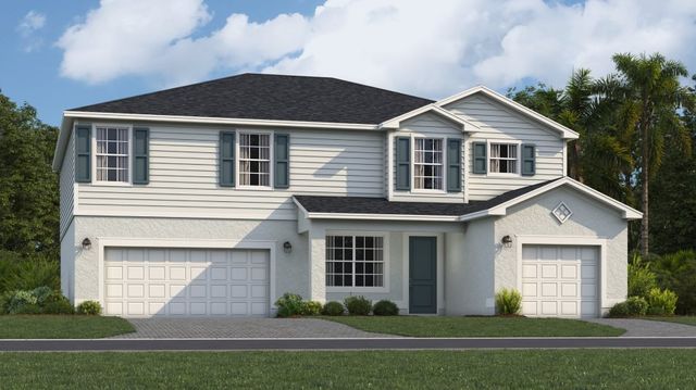 Sorrento Plan in Bayshore Ranch, North Fort Myers, FL 33917