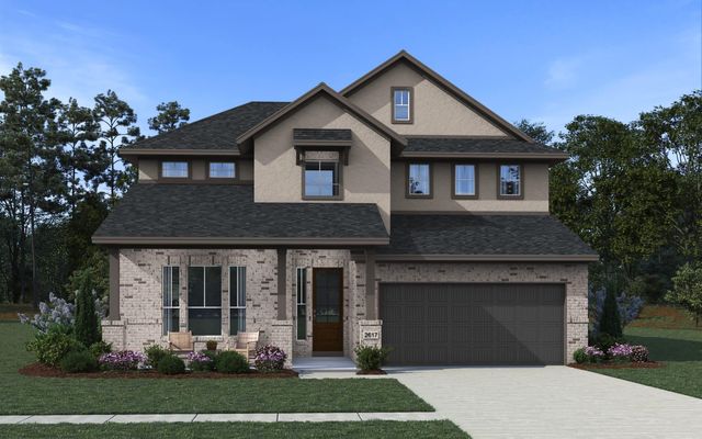 Madison Plan in Lakes of Cane Island, Katy, TX 77493