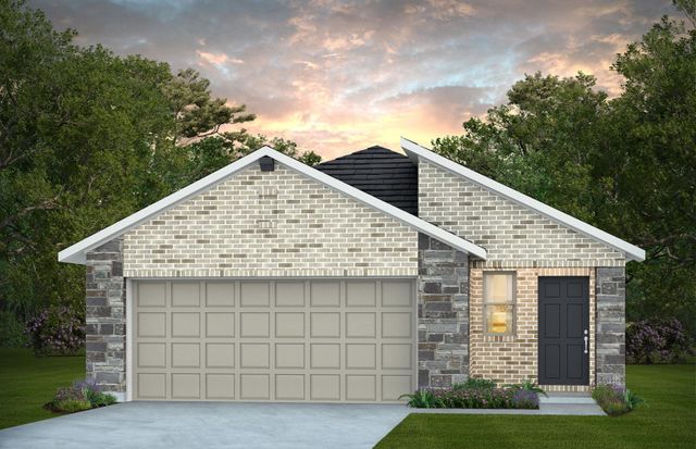 Afton Plan in Crosby Farms, Crosby, TX 77532