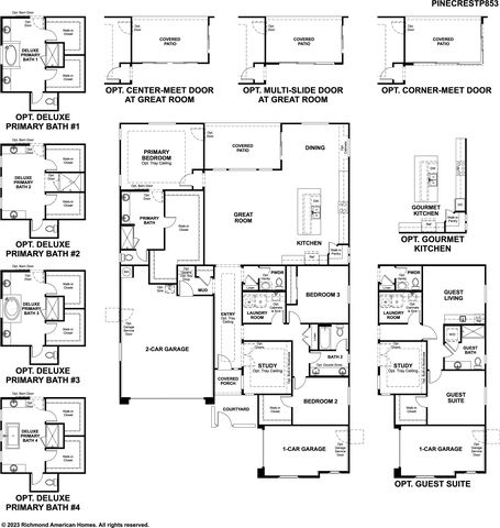 Pinecrest Plan in Light Sky Ranch, Queen Creek, AZ 85142
