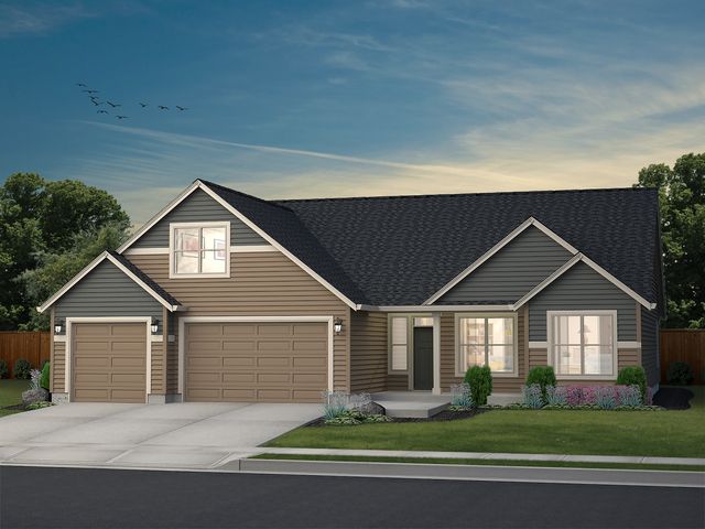 Prescott 2 Plan in Build on Your Land - Legacy Collection (SW Washington), Vancouver, WA 98662