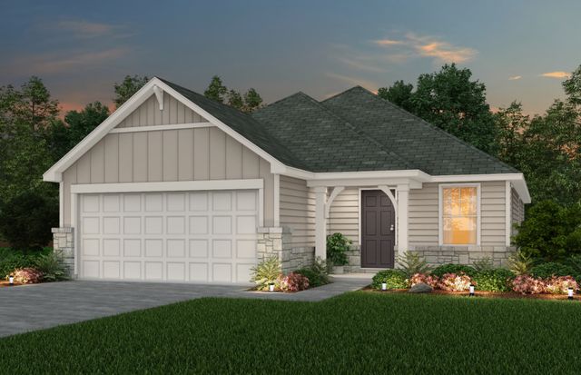Becket Plan in Lily Springs, Seguin, TX 78155