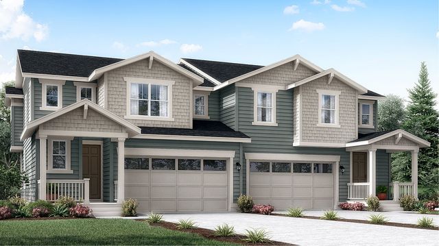 Spire Plan in Parkdale : Paired Homes, Erie, CO 80026