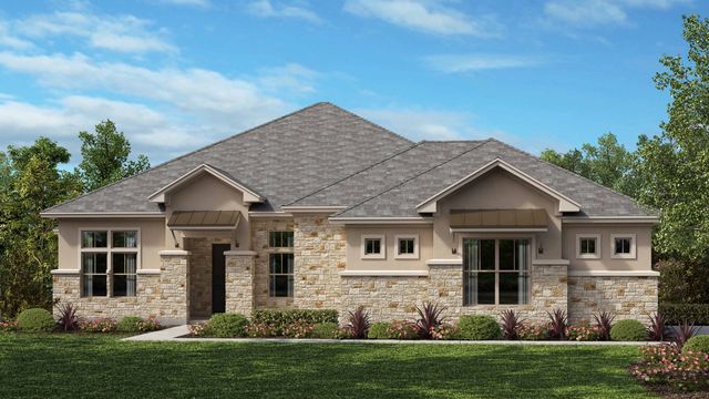 Avery Plan in Double Eagle Ranch, Cedar Creek, TX 78612