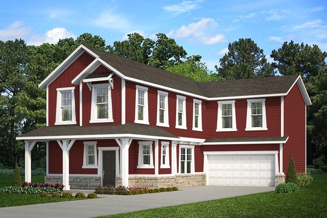 Tribeca Plan in Cyntheanne Woods, Fishers, IN 46037