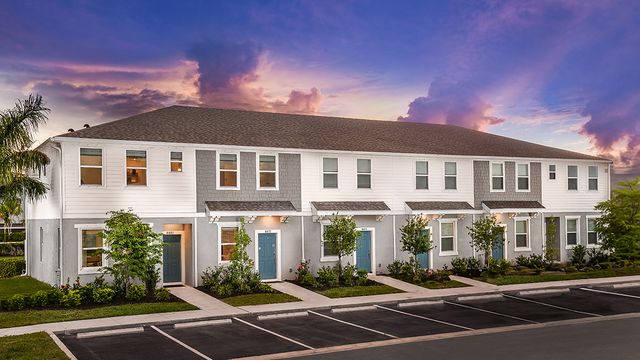 Ivy Plan in The Townhomes at Westview, Kissimmee, FL 34758