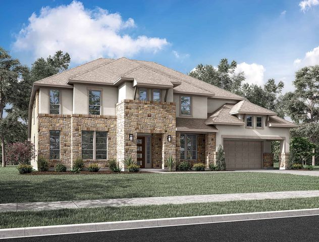 Lucca Plan in Woodson's Reserve 80', Spring, TX 77386