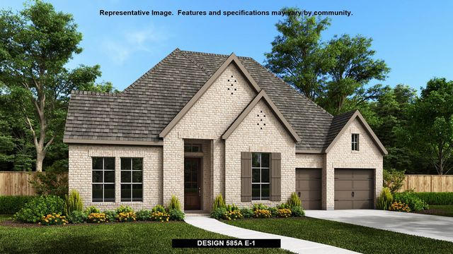 585A Plan in The Tribute 60', The Colony, TX 75056