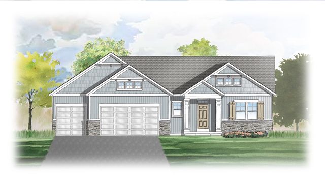 Whitby Plan in Stonewater, Grand Haven, MI 49417