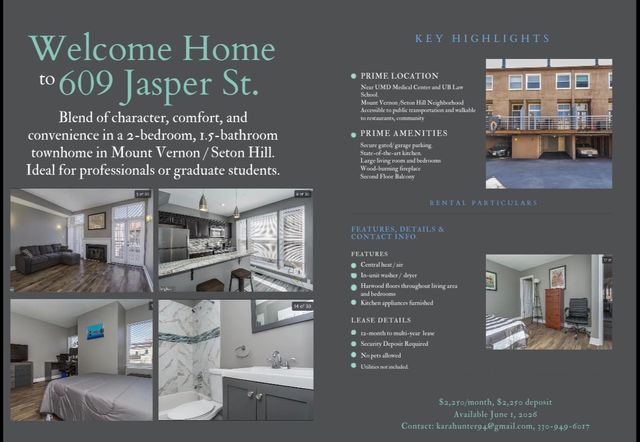 609 Jasper St, Baltimore, MD 21201
