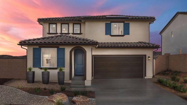 Plan 2 in Azul at Siena, Winchester, CA 92596