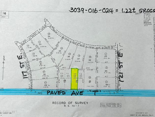 Avenue T Near St #121, Littlerock, CA 93543