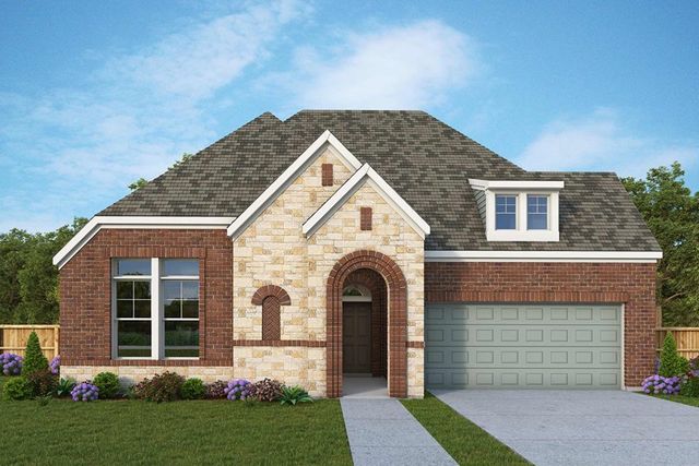 Leland Plan in The Highlands 55' - Encore Collection, Porter, TX 77365