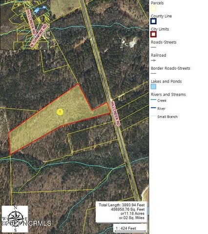 Tbd Hill Creek Road, Wagram, NC 28396