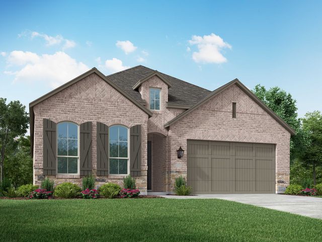 Plan Newport in The Ranches at Creekside, Boerne, TX 78006