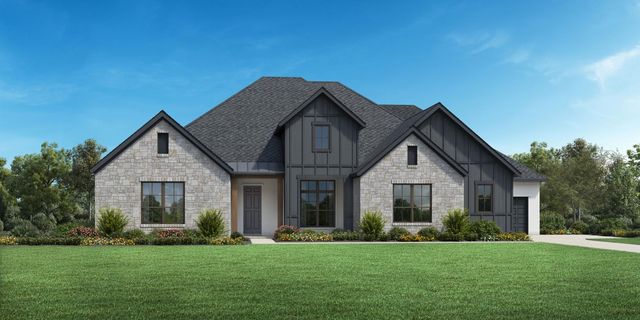 Alnwick Plan in Toll Brothers at Creek Meadows West, Argyle, TX 76226