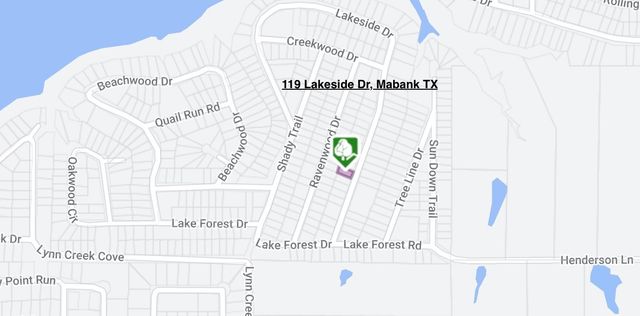 119 Lakeside Dr, Mabank, TX 75156