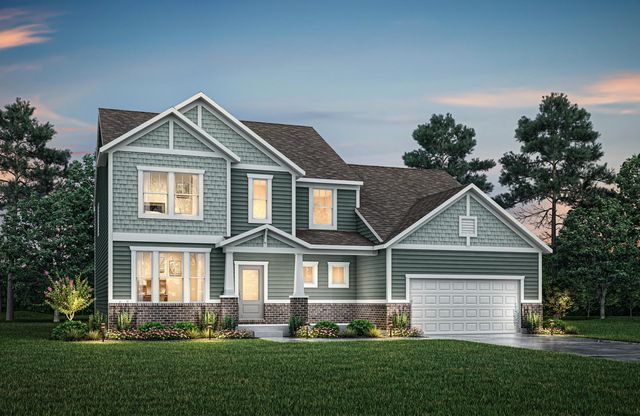 STRATTON Plan in Estates at Monroe Crossings, Middletown, OH 45044