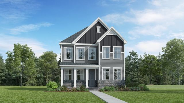 Virginia Plan in Stoneriver : Cottage Collection, Knightdale, NC 27545