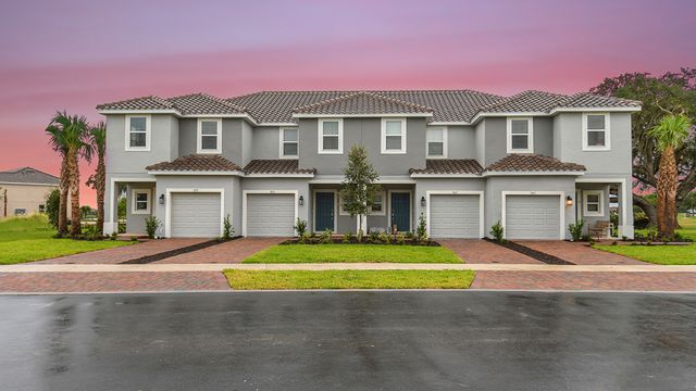 Jasmine Plan in The Townhomes at Bellalago, Kissimmee, FL 34746