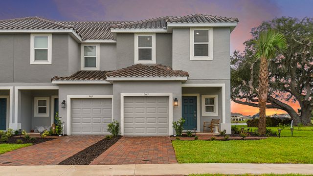 Marigold Plan in The Townhomes at Bellalago, Kissimmee, FL 34746