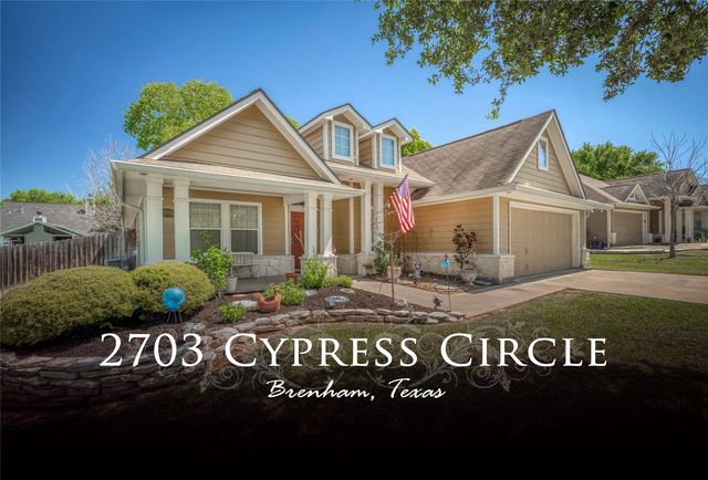 2703 Cypress Cir, Brenham, TX 77833