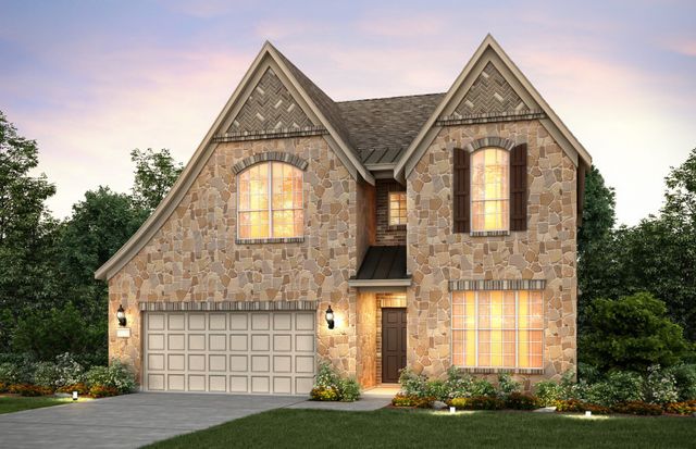 Lexington Plan in The Overlook at Creekside, New Braunfels, TX 78130