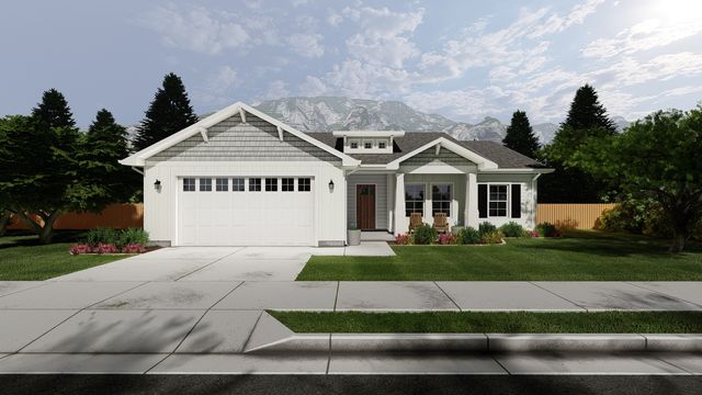 Knighton Plan in Build on Your Lot - South Cache | OLO Builders, Logan, UT 84321