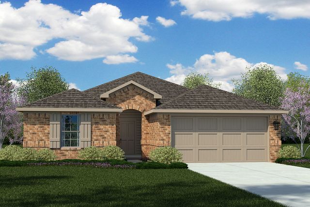 HUNTSVILLE Plan in Rosewood at Beltmill, Fort Worth, TX 76131