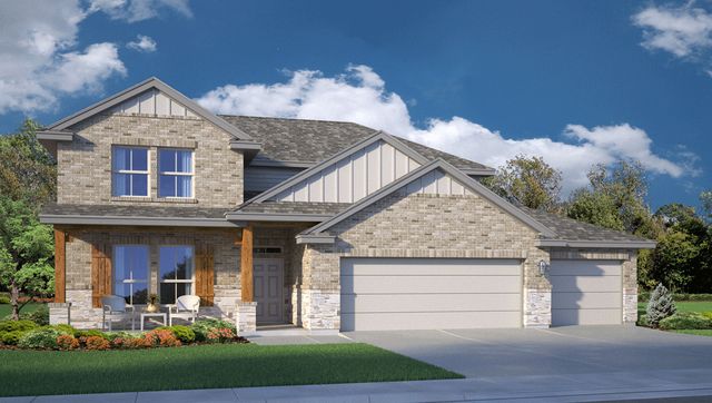 Magnolia Plan in Country Meadows, Thorndale, TX 76577