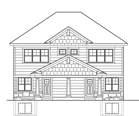 Rear Load 2-Story Plan in Rookwood Estates, Marion, IA 52302
