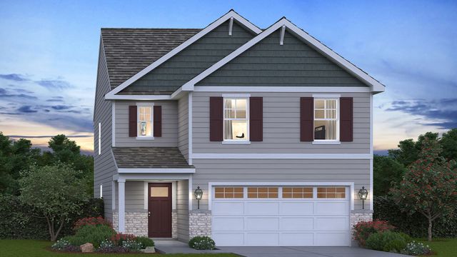 Sloan Plan in Prairie Ridge Traditional Single Family, Hampshire, IL 60140