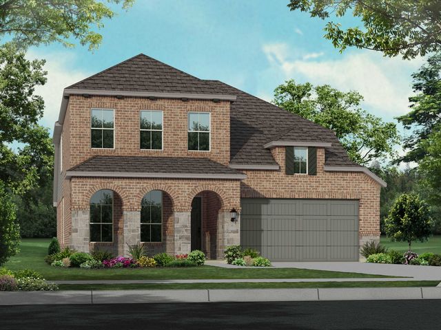 Plan Waverley in Grand Central Park: 55ft. lots, Conroe, TX 77304
