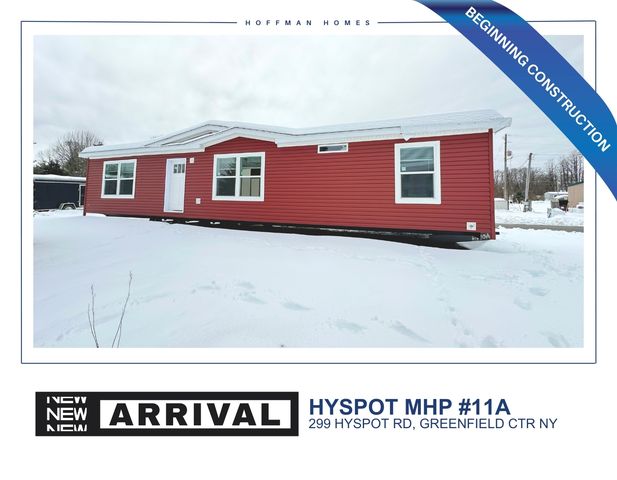 Hyspot MHP #11A Plan in Hyspot MHP, Greenfield Center, NY 12833