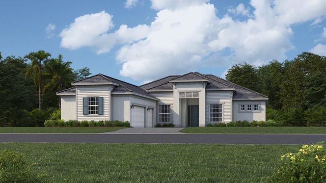 Napoli II Plan in Palm Lake at Coco Bay : Estate Homes, Englewood, FL 34224