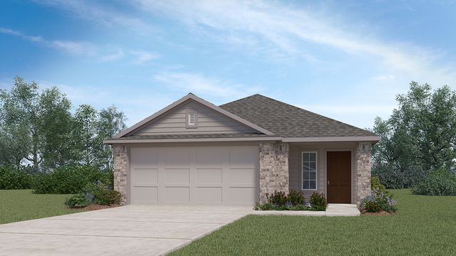 The Caroline Plan in The Links at River Bend, Floresville, TX 78114