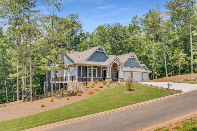 Creekside with Terrace Level Plan in The Village on Blackwell Creek, Marble Hill, GA 30148