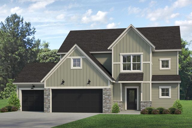 National Farmhouse w/ 3-Car - Cloverfield Plan in Stagner Farms, Bowling Green, KY 42104