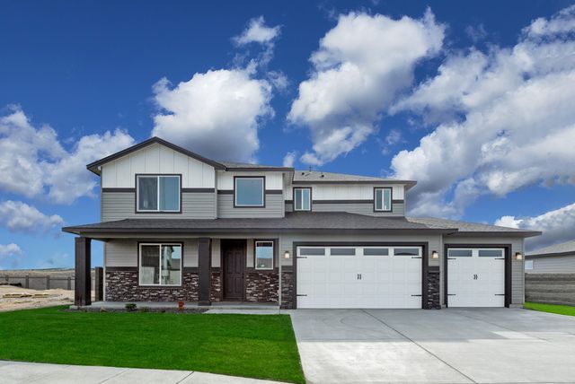 SELF TOUR Model Home Plan in The Heights at Red Mountain Ranch, West Richland, WA 99353