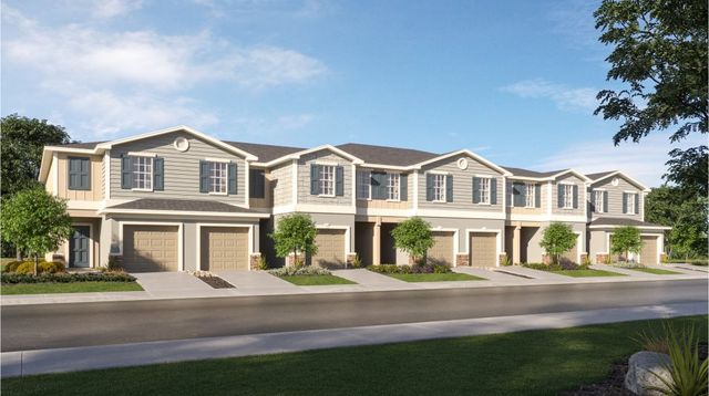 Windsor II Plan in Angeline : The Townhomes, Land O Lakes, FL 34638