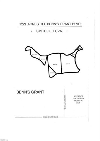 Benns Grant Blvd, Smithfield, VA 23430