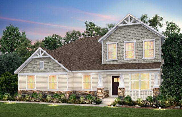 Greenfield Plan in Summergate at Highland Woods, Elgin, IL 60124