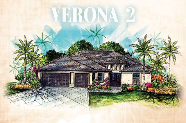 Verona 2: Build on Your Lot Plan in Cape Coral: Sales Center, Cape Coral, FL 33914