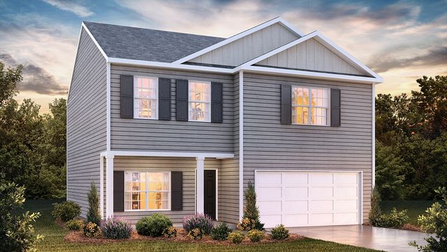 Penwell Plan in Northway at Thornbluff, Charlotte, NC 28214