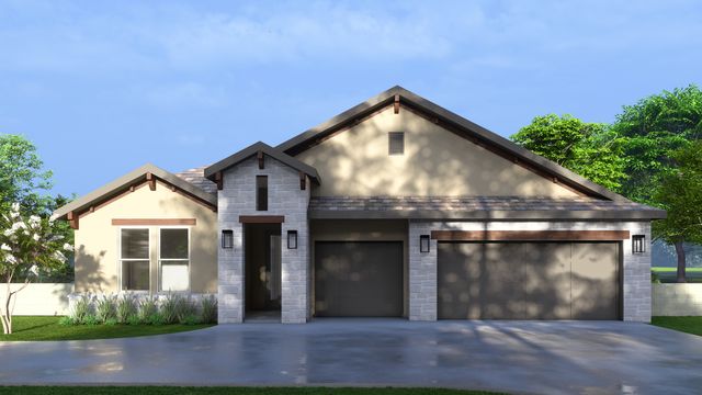 Rosemary Plan in Coves at Winfield, Laredo, TX 78045