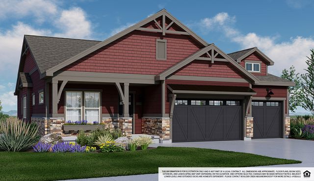 Evans Plan in West Edge at Colliers Hill, Erie, CO 80516
