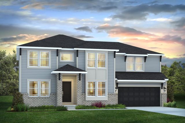 Manchester Plan in Enclave at Deer Crossing, McCordsville, IN 46055