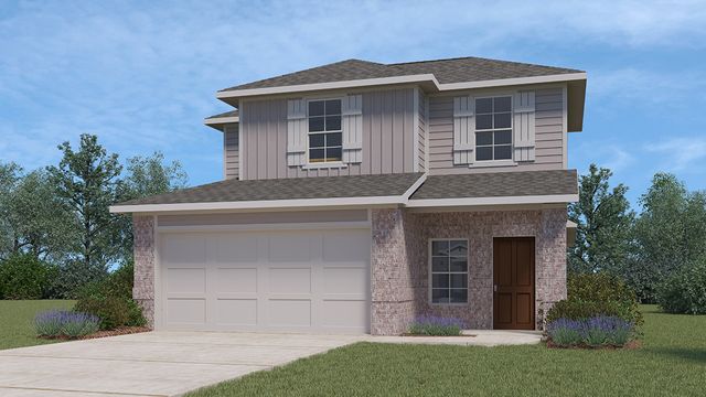 The Florence Plan in The Links at River Bend, Floresville, TX 78114