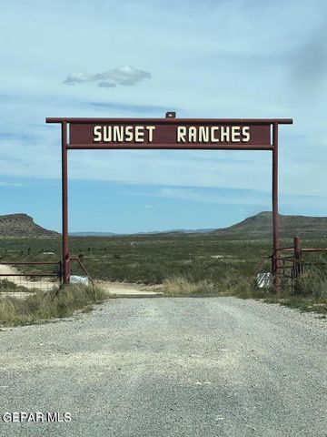 48 Sec Psl Sun Ranches 620 #4, Sierra Blanca, TX 79851