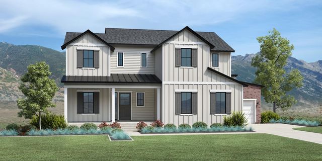 Collet Plan in Sycamore Glen by Toll Brothers - Maple Collection, Riverton, UT 84065